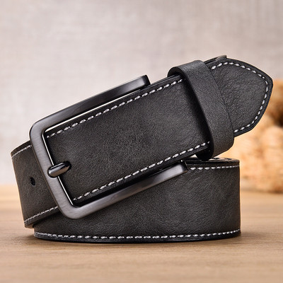 Mood Vintage Pu-nahast vöö meestele kuulus bränd Luksusdisainer Retro kauboi pruunid teksad pükste vöörihmad meestele