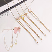 Metalni lančić za naočale Žene Muškarci Vrpca za naočale Držač vrpce za sunčane naočale Naočale Uzica za oko oko vrata Uže Lanac za naočale