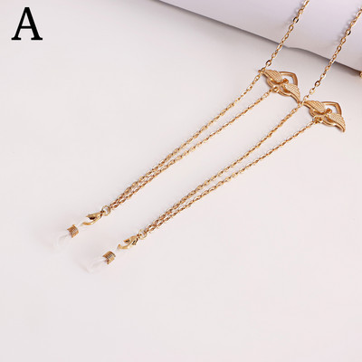 Metalni lančić za naočale Žene Muškarci Vrpca za naočale Držač vrpce za sunčane naočale Naočale Uzica za oko oko vrata Uže Lanac za naočale