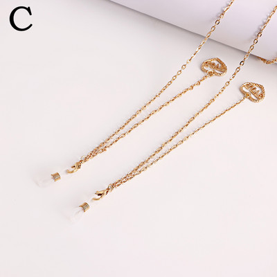 Metalni lančić za naočale Žene Muškarci Vrpca za naočale Držač vrpce za sunčane naočale Naočale Uzica za oko oko vrata Uže Lanac za naočale