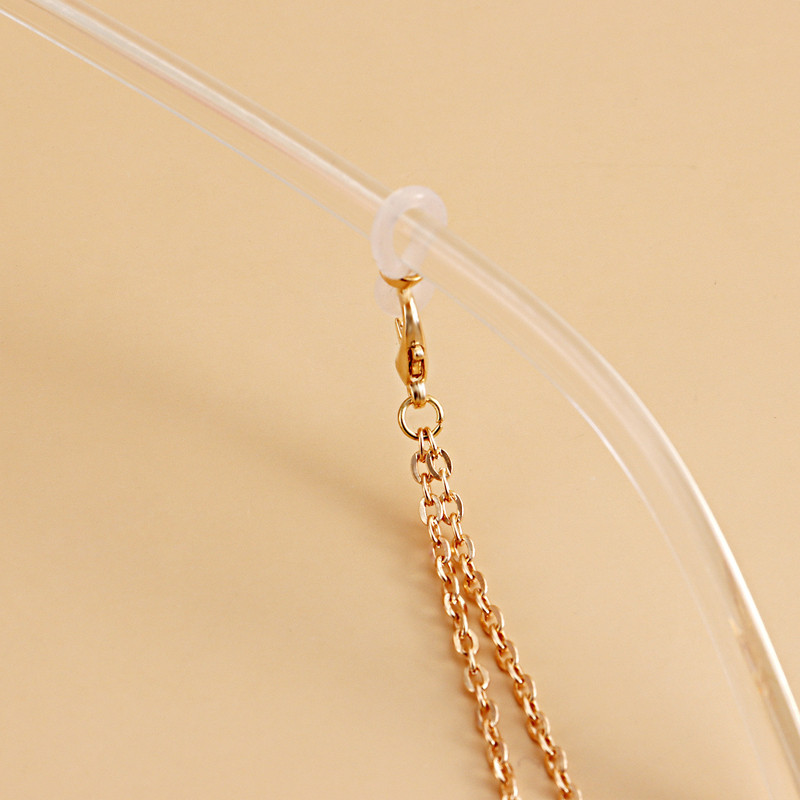 Metalni lančić za naočale Žene Muškarci Vrpca za naočale Držač vrpce za sunčane naočale Naočale Uzica za oko oko vrata Uže Lanac za naočale