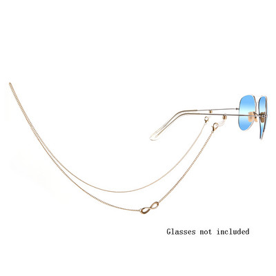 Modes pērļu masku ķēdes brilles ķēdes sievietēm retro metāla saulesbrilles štropes brilles auklas turētājs kakla siksna