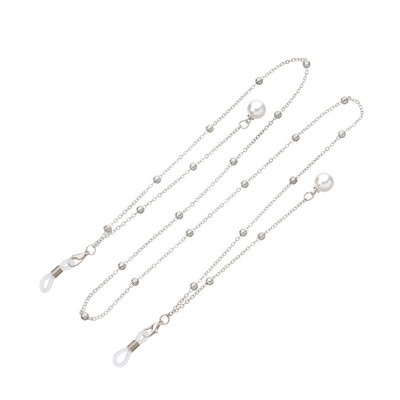 Jednostavni maskirni lančići za sunčane naočale za žene Lanac za naočale s privjeskom od akrilnih bisera 2023. Veleprodaja novog modnog nakita