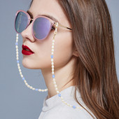 Korejski modni lančić za naočale od akrilnih bisera, elegantna imitacija perli, trendi ženske sunčane naočale, dodatak, ogrlica, maska, uže za vješanje