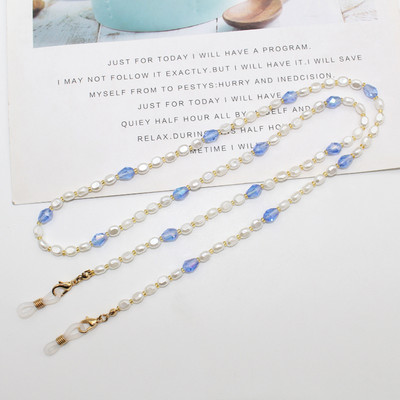 Korejski modni lančić za naočale od akrilnih bisera, elegantna imitacija perli, trendi ženske sunčane naočale, dodatak, ogrlica, maska, uže za vješanje