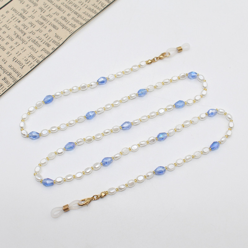 Korejski modni lančić za naočale od akrilnih bisera, elegantna imitacija perli, trendi ženske sunčane naočale, dodatak, ogrlica, maska, uže za vješanje