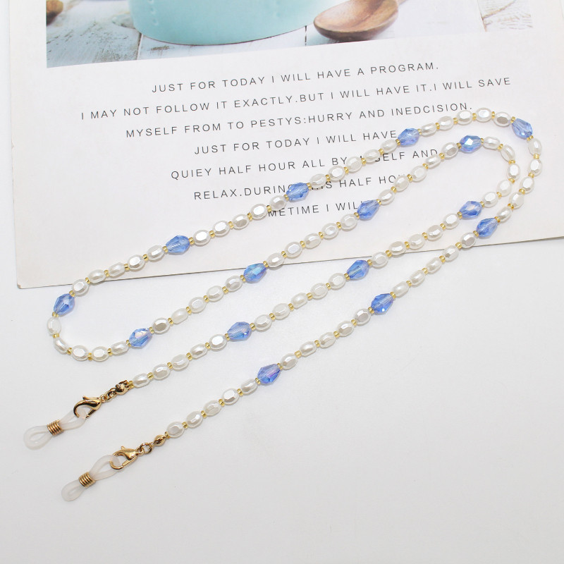 Korejski modni lančić za naočale od akrilnih bisera, elegantna imitacija perli, trendi ženske sunčane naočale, dodatak, ogrlica, maska, uže za vješanje