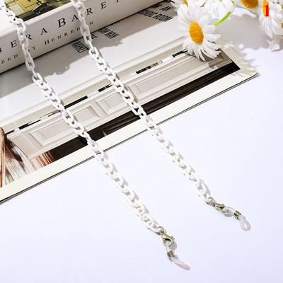 Ochelari acrilici Lanțuri pentru măști de față Lanț pentru șnur la gât Ochelari Suport pentru cordon anti-pierdere Ochelari de soare Frânghie Mască pentru agățat coliere