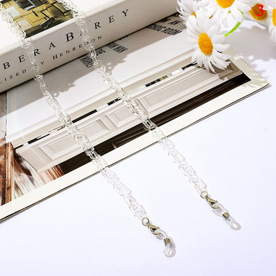 Ochelari acrilici Lanțuri pentru măști de față Lanț pentru șnur la gât Ochelari Suport pentru cordon anti-pierdere Ochelari de soare Frânghie Mască pentru agățat coliere