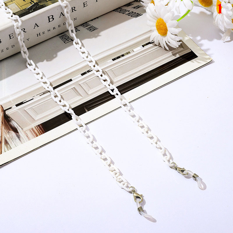 Ochelari acrilici Lanțuri pentru măști de față Lanț pentru șnur la gât Ochelari Suport pentru cordon anti-pierdere Ochelari de soare Frânghie Mască pentru agățat coliere