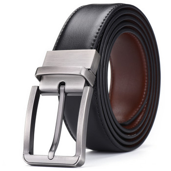 γνήσιο δερμάτινο λουράκι ανδρική ζώνη ceinture homme cinturon hombre μόδα vintage καρφίτσα αγκράφα για τζιν ανδρικές ζώνες