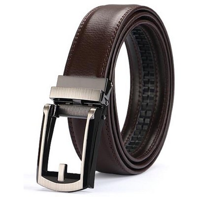 Kvaliteetne lehma ehtsast nahast laius 3,5 cm sulamist automaatne pandlaga rihm Meeste äriline pidulik veisenahast rihmatarvikud