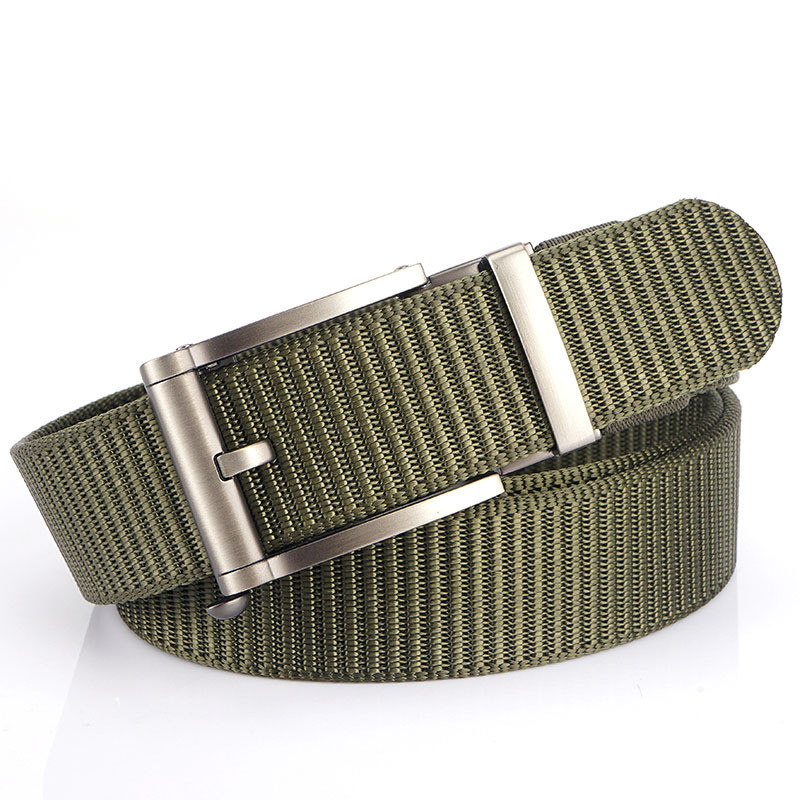 Platneni remen za vanjske prilike za muškarce Unisex visokokvalitetni remeni za traperice Muški luksuzni ležerni remeni Ceintures najlonski remen s čegrtaljkom Punk