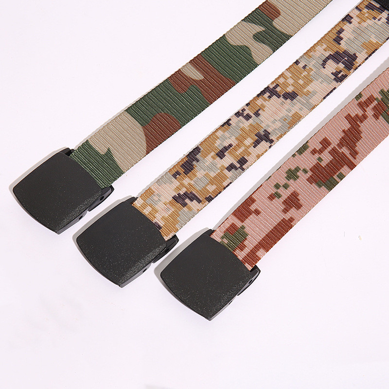 Uus kamuflaažiõpetus, automaatne pandlaga vaba aja veetmine õues üliõpilastele sõjaväe väljaõppevöö turvalõuend nailonrihm