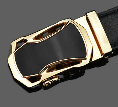 Muški remen Luksuzni kožni remeni za muškarce Muški remen s metalnom automatskom kopčom Poslovni remen 3,5 cm Crna kava Unisex Pasek