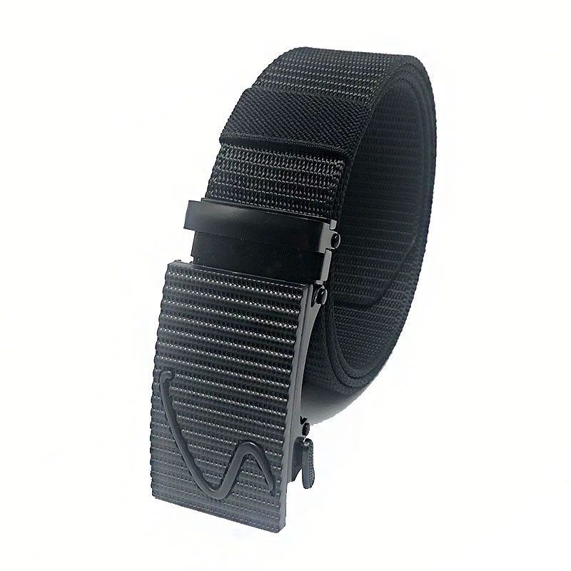 Novi moderan najlonski platneni remen, remen bez zuba s automatskom kopčom, studentski svestrani remen za vojnu obuku na otvorenom