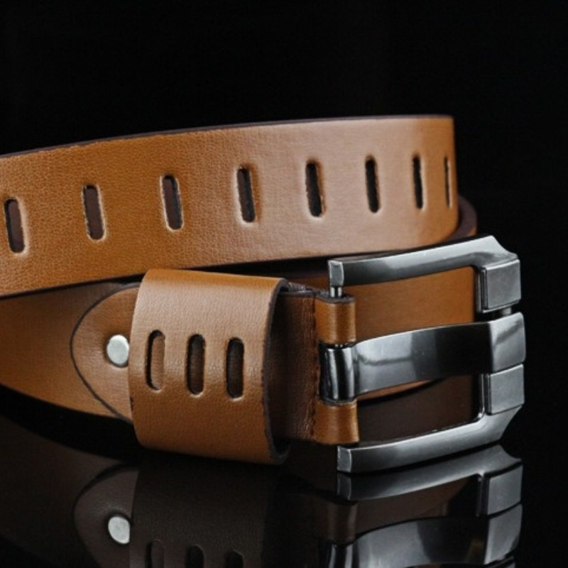 Bărbați retro ocazional modă curea cu cataramă blugi din piele de afaceri formal cowboy curea de lux de înaltă calitate de brand de designer pentru bărbați