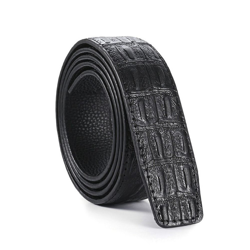 Bărbat durabil, epocă, curele de afaceri, cu model de crocodil, curea din piele, cu cataramă automată.