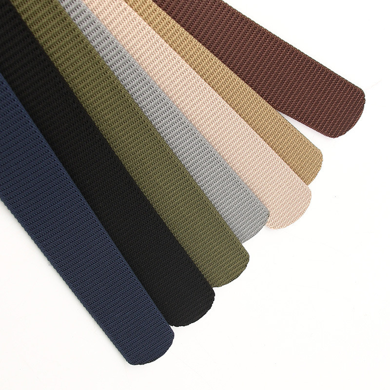 Vyriški diržai drobinis audinys Aukštos kokybės nailono lydinio sagtis juostos diržai vyrams laisvalaikio sportui, patogus dirželis HB006