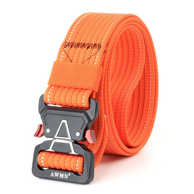 Μόδα Ανδρικές Ζώνες Υψηλής Ποιότητας Νάιλον Τακτική Ζώνη Για Τζιν Παντελόνι Μεταλλική Πόρπη Εκπαίδευση Στρατιωτικό Παντελόνι Casual Ζώνη