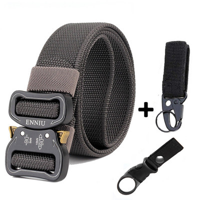 Μόδα Ανδρικές Ζώνες Υψηλής Ποιότητας Νάιλον Τακτική Ζώνη Για Τζιν Παντελόνι Μεταλλική Πόρπη Εκπαίδευση Στρατιωτικό Παντελόνι Casual Ζώνη