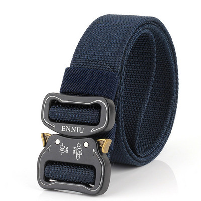 Μόδα Ανδρικές Ζώνες Υψηλής Ποιότητας Νάιλον Τακτική Ζώνη Για Τζιν Παντελόνι Μεταλλική Πόρπη Εκπαίδευση Στρατιωτικό Παντελόνι Casual Ζώνη