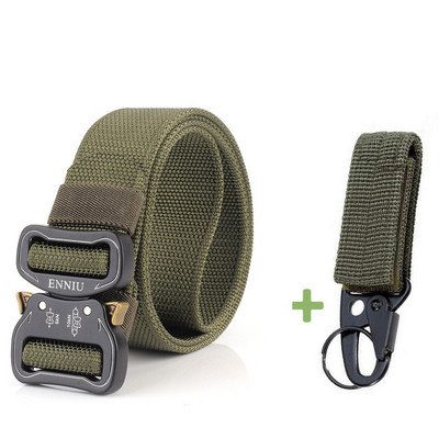 Μόδα Ανδρικές Ζώνες Υψηλής Ποιότητας Νάιλον Τακτική Ζώνη Για Τζιν Παντελόνι Μεταλλική Πόρπη Εκπαίδευση Στρατιωτικό Παντελόνι Casual Ζώνη