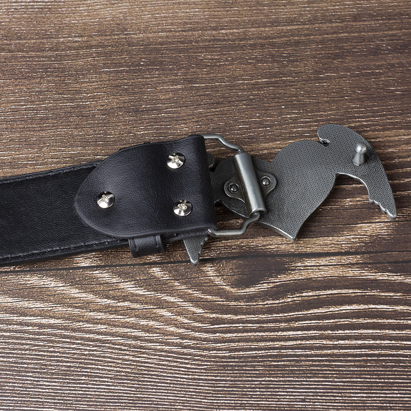 Tiib, punane südamesulamist pandla, naistemood Cowgirl Up valge vööga vaba aja kaunistus PU