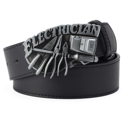 Električni profesionalni dodaci Ukrasna kopča Radni pojas Masivni rekreacijski pojasevi Glatka kopča Muška Joker moda