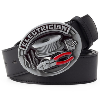 Električni profesionalni dodaci Ukrasna kopča Radni pojas Masivni rekreacijski pojasevi Glatka kopča Muška Joker moda