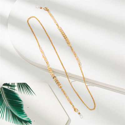 Modni kristalni lančići za sunčane naočale 2021. Držač lančića za maske Uže za naočale za čitanje Kabel Ženski remen za oko vrata Uže Poklon za djecu