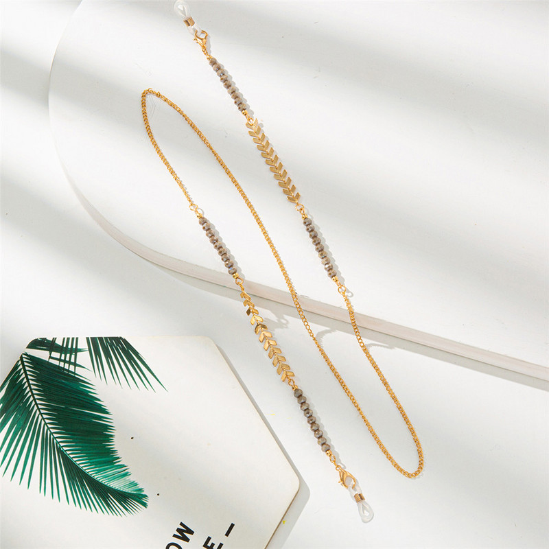 Modni kristalni lančići za sunčane naočale 2021. Držač lančića za maske Uže za naočale za čitanje Kabel Ženski remen za oko vrata Uže Poklon za djecu