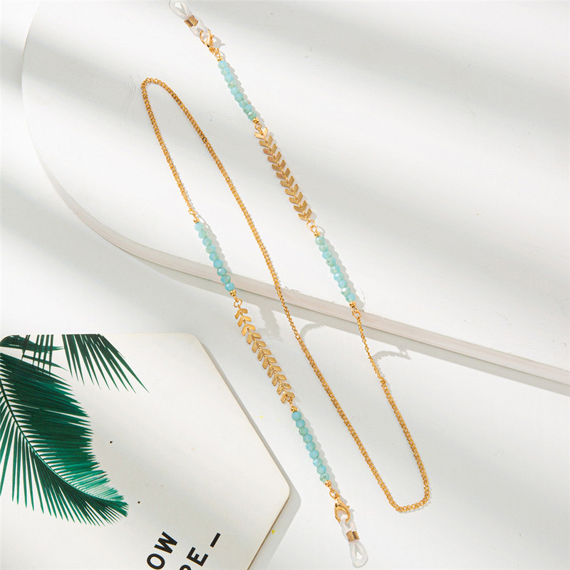 Modni kristalni lančići za sunčane naočale 2021. Držač lančića za maske Uže za naočale za čitanje Kabel Ženski remen za oko vrata Uže Poklon za djecu