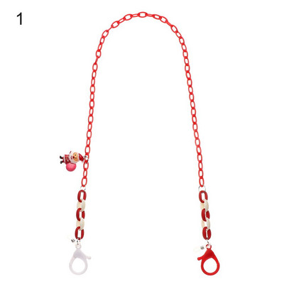 Modni božićni akrilni držač lančića za naočale Ogrlica Traka za sunčane naočale Dječji protuklizni remen za držač naočala Pletenica za naočale