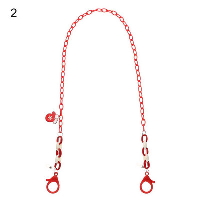 Modni božićni akrilni držač lančića za naočale Ogrlica Traka za sunčane naočale Dječji protuklizni remen za držač naočala Pletenica za naočale