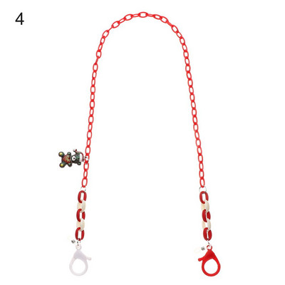 Modni božićni akrilni držač lančića za naočale Ogrlica Traka za sunčane naočale Dječji protuklizni remen za držač naočala Pletenica za naočale