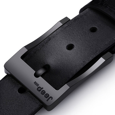 Natūralios odos prabangus firminis vyriškas diržas, aukštos kokybės lydinio segtukas, vyriškas verslo retro jaunimo su džinsais naujas diržas