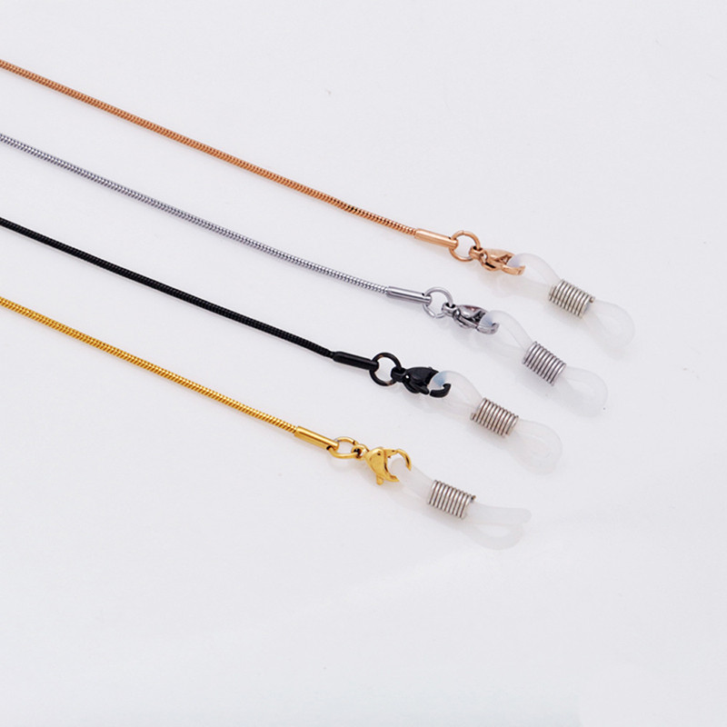 Zlatno srebrna boja Legura Lanac za naočale Sunčane naočale Trake za naočale Držač Remen za vrat Kabel Uže Naočale Nakit Dodaci