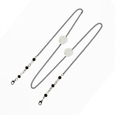 Novi maskirni lančići za sunčane naočale za žene Akrilni biserni kristalni cvjetovi Lanci za naočale Traka od stakla Veleprodaja modnog nakita