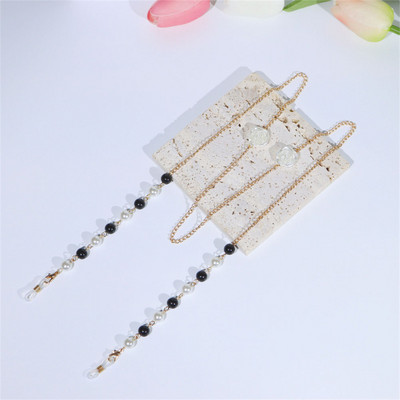 Novi maskirni lančići za sunčane naočale za žene Akrilni biserni kristalni cvjetovi Lanci za naočale Traka od stakla Veleprodaja modnog nakita