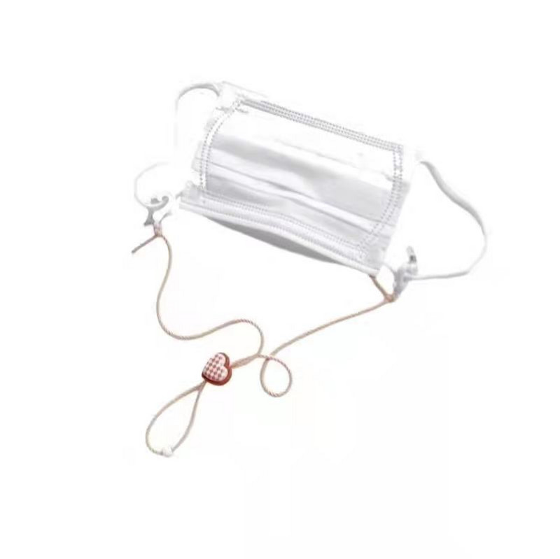 Novi stil Jednostavan mali svježi ljubavni privjesak Najlonska uzica Ogrlica Lanac za naočale