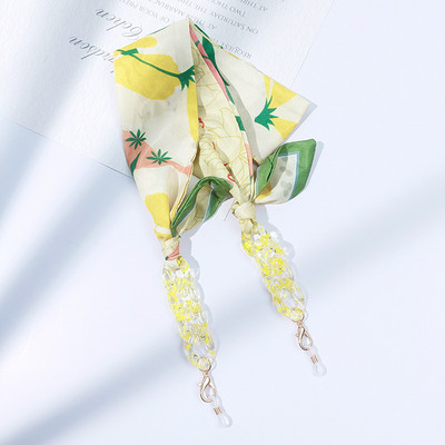 Modni akrilni najlonski konop, vjetrootporna maska, lanac uzica s printom, svileni šal, glamurozni lanac za naočale, remen oko vrata, dodaci za naočale