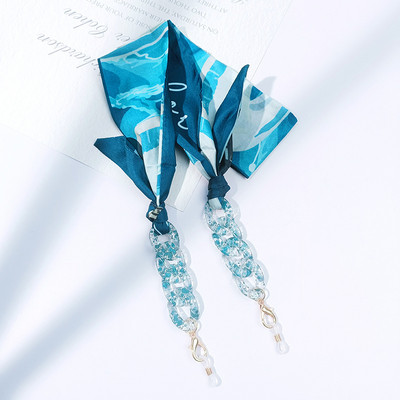 Modni akrilni najlonski konop, vjetrootporna maska, lanac uzica s printom, svileni šal, glamurozni lanac za naočale, remen oko vrata, dodaci za naočale