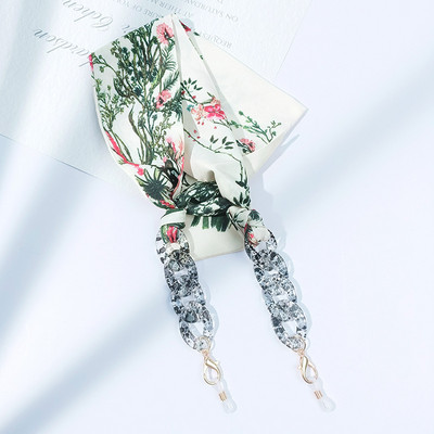 Modni akrilni najlonski konop, vjetrootporna maska, lanac uzica s printom, svileni šal, glamurozni lanac za naočale, remen oko vrata, dodaci za naočale