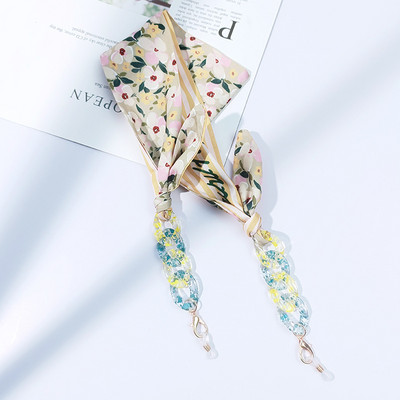 Modni akrilni najlonski konop, vjetrootporna maska, lanac uzica s printom, svileni šal, glamurozni lanac za naočale, remen oko vrata, dodaci za naočale