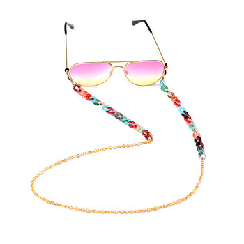 MOON GIRL Επίχρυση αλυσίδα γυαλιών ακρυλικών γυαλιών για γυναίκες αντιολισθητικά για ανάγνωση γυαλιά μάσκα κορδόνι λουράκι λαιμού Lanyard Dropship