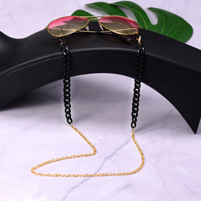 MOON GIRL Pozlaćeni lanac od akrilnih naočala za žene Protuklizne naočale za čitanje Kabel Držač maske Traka za oko oko Dropship