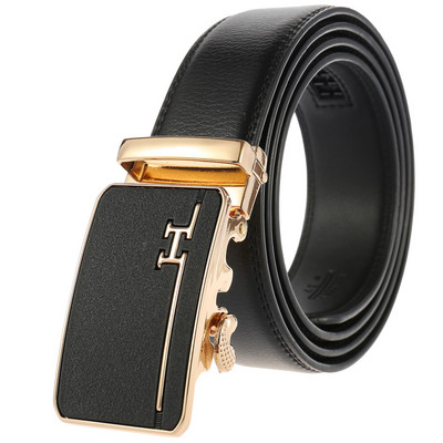 Vânzări fierbinți Bărbați centură de modă aliaj cu cataramă automată centură afaceri afaceri decor casual centură curele bărbați 3,5 cm LY136-2821-1