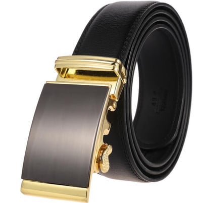 Vânzări fierbinți Bărbați centură de modă aliaj cu cataramă automată centură afaceri afaceri decor casual centură curele bărbați 3,5 cm LY136-2821-1