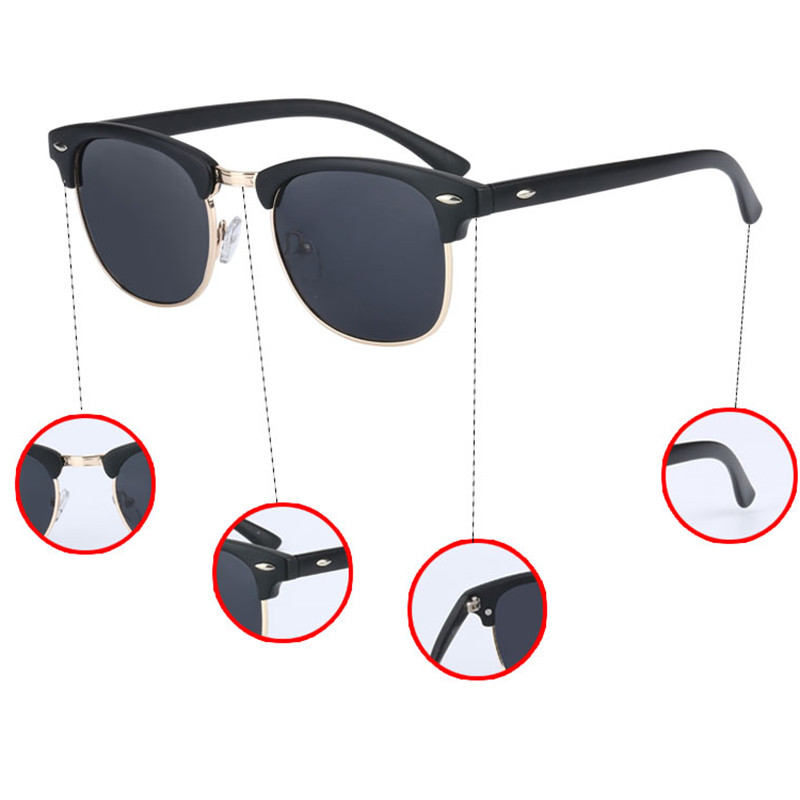 UV400 HD polarizirane muške ženske sunčane naočale Klasične modne retro marke sunčane naočale s premazom Drive Shades Gafas De Sol Masculino